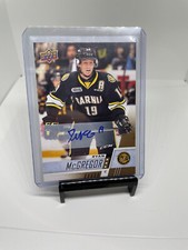 2017-18 Upper Deck CHL Auto Ryan McGregor #42 Auto