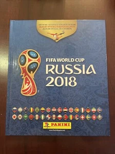Panini FIFA World Cup Russia 2018 Hard Cover Sticker Album - Picture 1 of 2