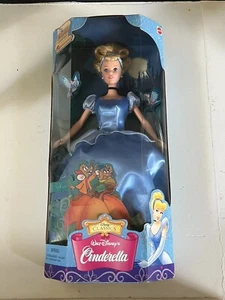 Vintage 1998 Walt Disney Classics Cinderella Barbie Doll Figure Fairy-Tale 90s - Picture 1 of 5