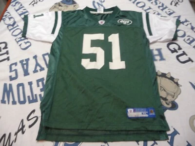 Camiseta deportiva de colección 2004-07 Reebok On Field New York Jets Jonathan Vilma NFL juvenil XL USADA EN EXCELENTE ESTADO Foto 1 de 4