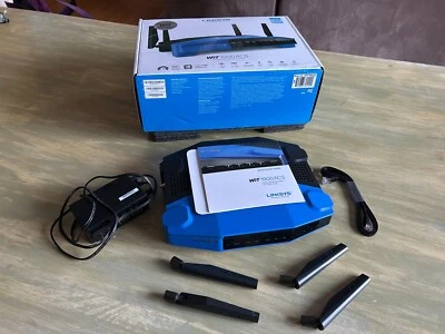 Excellent in Box Linksys WRT1900AC 1300 Mbps 4 Port Dual-Band Wi-Fi Router - Image 1 of 4