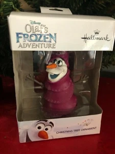 HALLMARK DISNEY ❄️FROZEN ❄️OLAF ❄️CHRISTMAS ORNAMENT NEWI IN BOX 2017! - Picture 1 of 3