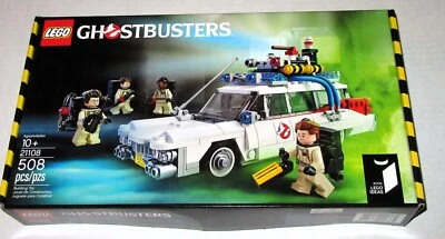 LEGO IDEAS 21108 ~ CAZAFANTASMAS ECTO-1 NISB retirado Peter Ray Egon Winston Foto 1 de 4