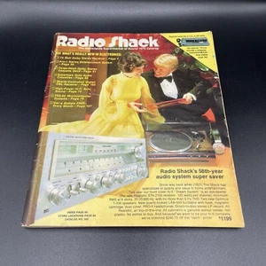 Catálogo Radio Shack 1979 Supermercado de Sonido! Tocadiscos electrónicos retro - Imagen 1 de 4
