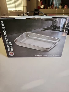 NEW! Chef's Counter 12.5" Rectangular Ceramic Stoneware Baker Pan! - Picture 1 of 5