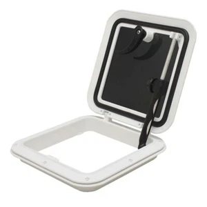 Jim Black Marine Boat 10" x 10" Square Ventilation Hatch # 592-1010-05-02GL-05 - Picture 1 of 4