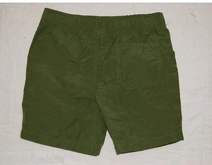 Boys Shorts OPEN TRAILS Pull On BRIGHT ARMY GREEN 8-10 Front & Rear Pockets - Picture 1 of 2