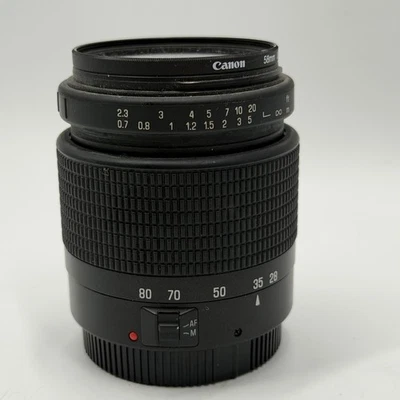 ProMaster (TAMRON) 28-80mm F/3.5-5.6 AF Aspherical Zoom Lens Canon EF UV FILTER - Image 1 of 4
