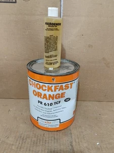 Chockfast Orange PR 610 TCF w/ hardener 1 Gallon epoxy marine new+unopened - Picture 1 of 6