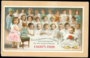 ADVERTISING CARD - ESKAY'S BABY FOOD - Picture 1 of 1