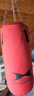 Boxsack mit Handschuhen, Größe L/Xl - Bild 1 von 2