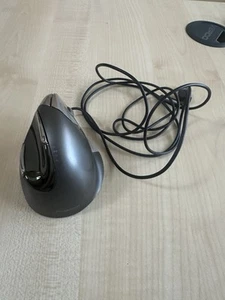 Evoluent 4 Vertical Right Hand Mouse, Grey/Silver  - Picture 1 of 5