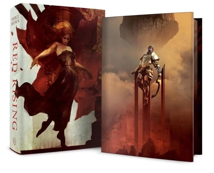 PIERCE BROWN SIGNED BOOK RED RISING DELUXE SLIPCASE EDITION HC 1ST ED. PREORDER