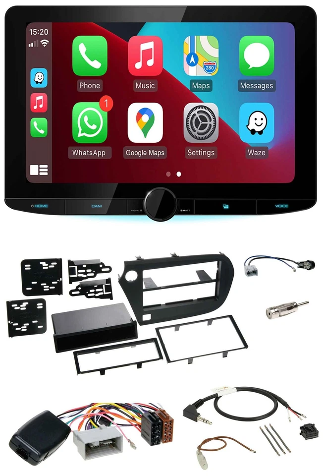 Kenwood Lenkrad USB DAB Bluetooth Autoradio für Honda Insight ZE2 2009-2013 - Bild 1 von 4