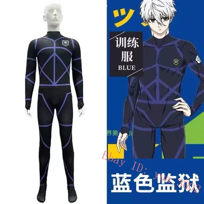 Disfraz Mono Uniforme de Entrenamiento Blue Lock Nagi Seishiro Isagi Yoichi Cosplay Foto 1 de 4