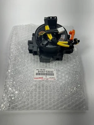 GENUINO LEXUS TOYOTA 84307-53030 IS300 IS350 RC300 Sensor Espiral Cable Reloj Spr Foto 1 de 4
