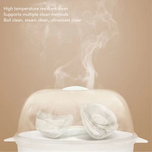 Chest Milk Collector Silicone Chest Shell Milk Collector Breastfeeding Milk⊹ - Picture 1 of 12