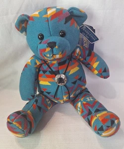 Pendleton Gund Bear Plush Stuffed Animal Chief Joseph Pattern Limited Edition - Picture 1 of 11