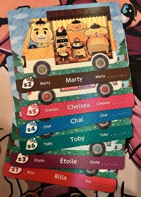 Nintendo amiibo Animal Crossing Sanrio Hello Kitty Collaboration Pack 6 Card Lot - Image 1 of 4