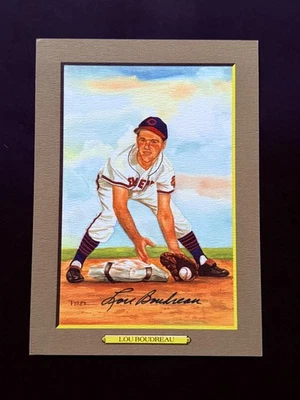 Lou Boudreau Signed Autograph Perez-Steele #63 Great Moments JSA - Image 1 of 3