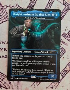 Magic The Gathering Dwight, Asistente (al) Rey Baral, Jefe de Cumplimiento Guarida Secreta Casi Nuevo - Imagen 1 de 1