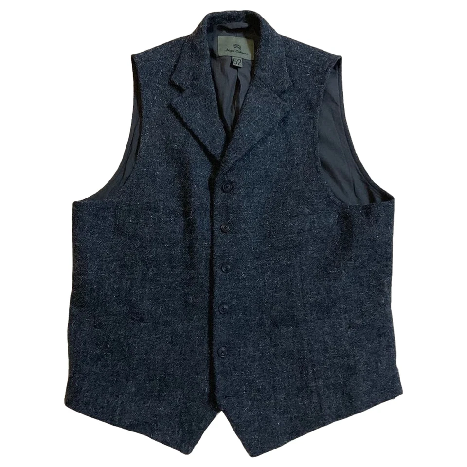 Rare Size 52 Nigel Cabourn Mallory Wool Vest Gray Made in Japan F/S - Image 1 of 4
