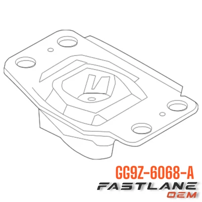 2013-2020 FORD EDGE/FUSION MANUAL TRANSMISSION MOUNT NEW OEM GG9Z-6068-A - Image 1 of 4