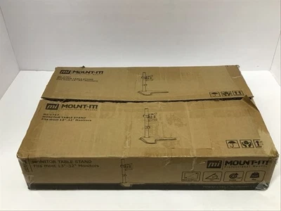 Mount-It! Single Monitor VESA Table Stand for up to 32" monitors MI-1757 - Image 1 of 3