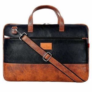 leather laptop sling bolsa