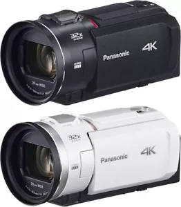 Panasonic HC-VX3-K W Digital 4K Video Camera Optical Zoom Black White Japan - Picture 1 of 11
