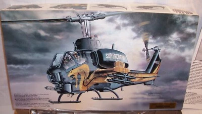 MRC AH-IT SUPER COBRA HELICOPTER MODEL KIT 1:35 BOXED BA105 LIMITED - Image 1 of 4