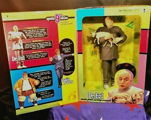 Dr. Figurina Evil & Mr. Bigglesworth" AUSTIN POWERS Edizione Speciale 9" - Foto 1 di 7