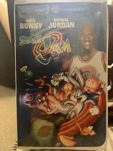 RARE! Space JAM, VHS, Michael JORDAN, Clam Shell, Video Tape - Picture 1 of 1