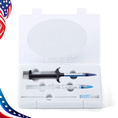 US Dental Orthodontic Adhesive Light Cure Band Cement Blue Glue Kit For Braces - Image 1 of 4