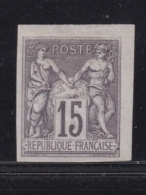 French Colonies 1877 YV 33 MNG  VF / CAT VALUE $330 - Image 1 of 2