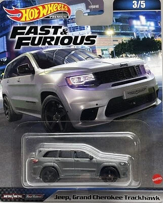 2023 Hot Wheels Premium Fast & Furious JEEP GRAND CHEROKEE TRACKHAWK -Brand New! - Image 1 of 3