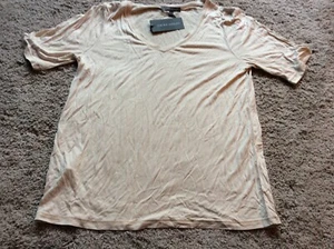 NUEVA CON ETIQUETAS Nueva Camiseta Damas Laura Ashley - Neutral - Talla 10 - Imagen 1 de 4
