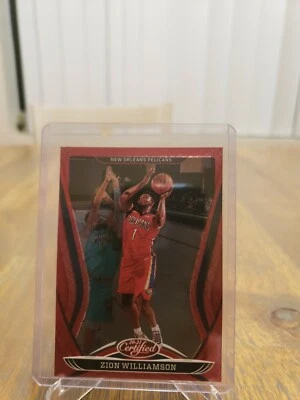 2020-21 Certified Zion Williamson Red Foil No.40 - Image 1 of 3
