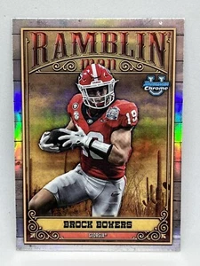 2023 Bowman Chrome University BROCK BOWERS Ramblin' Man inserto #RM-1 - Imagen 1 de 3