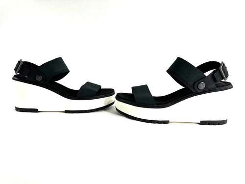 Timberland Koralyn sandali bianchi e neri da donna taglia 9 5 A26SF