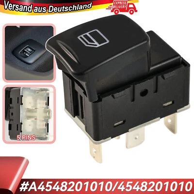 Interruttore alzacristalli elettrico per Smart 454 Forfour 2004-05 2006 A4548201010 - Immagine 1 di 4