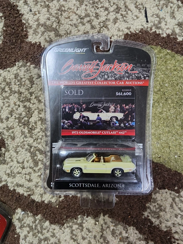 1972 Oldsmobile Cutlass 442 Bada Bing Convertible Yellow Previously Owned by Act