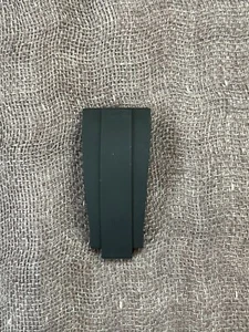 AUTHENTIC ROLEX OYSTERFLEX 20MM Black Rubber Band 350501 SIZE Length D 50 mm - Picture 1 of 19