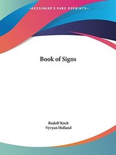 BOOK OF SIGNS By Rudolf Koch *Excellent Condition*