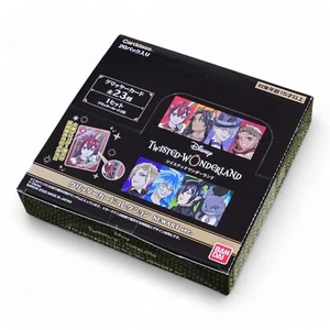Bandai Disney Twisted Wonderland Glitzer Karten Sammlung Neu Art Ver. Box - Bild 1 von 8