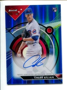 Autógrafos Topps Finest 2023 refractor azul #FA-CK - Caleb Kilian/150 ⚾ RC AUTO - Imagen 1 de 1