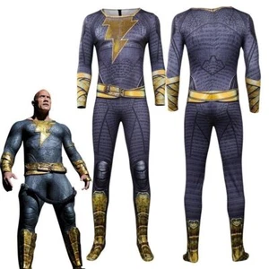 Negro Adam Body Disfraz Cosplay Superhéroe Teth Adam Mono Traje de Halloween - Imagen 1 de 9
