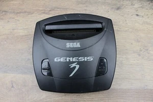 Sega Genesis 3 Video Game Console Black MK-1461 - Console Only - READ - Picture 1 of 7