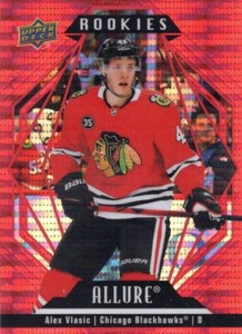 2022-2023 UPPER DECK UD ALLURE HOCKEY BASE RED RAINBOW CARDS  ***YOU PICK***