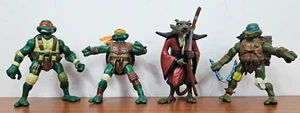 Figuras de acción Master Splinter y 3X Teenage Mutant Ninja Turtles juguetes - Imagen 1 de 18